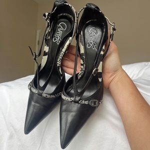 RARE Carlos shoes vintage 90s strappy sandals